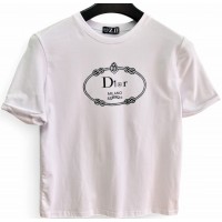 Футболка женская Dior (S-XXL) коттон 5 шт ML667_120613
