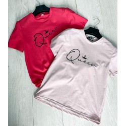 Футболка женская Queen (S-XXL) коттон 5 шт ML667_120602