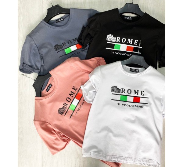 Футболка унисекс Rome (S-XXL) коттон 5 шт ML667_120605