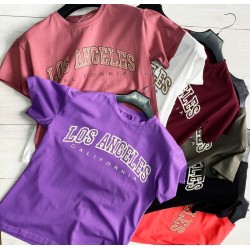 Футболка унісекс Los Angeles (S-XXL) коттон 5 шт ML667_120606