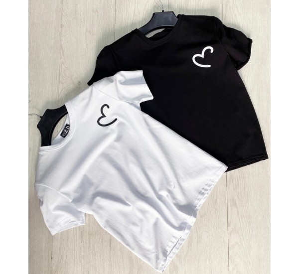 Футболка женская Heart (S-XXL) коттон 5 шт ML667_120609