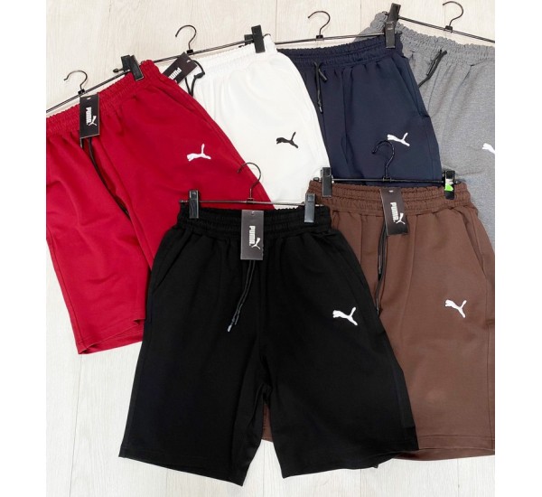 Шорти чоловічі Puma (S-2XL) трикотаж 5 шт ML667_150601