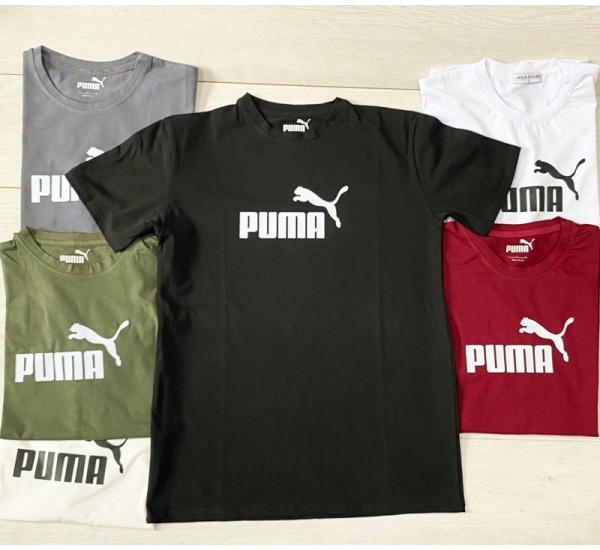 Футболка мужская Puma (L-4XL) коттон 5 шт ML667_150605
