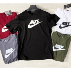 Футболка мужская Nike (L-4XL) коттон 5 шт ML667_150606