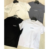 Футболка жіноча Zara (S-2XL) коттон 5 шт ML667_150609