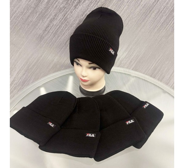 Шапка мужская 5 шт (норма) двойная вязка ML903_151027