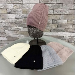Шапка жіноча 5 шт (норма) в'язка/фліс ML903_151028