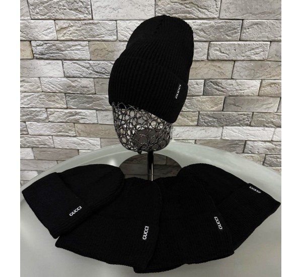 Шапка жіноча 5 шт (норма) в'язка/фліс ML903_151031