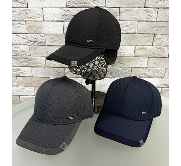 Кепка чоловіча 5 шт (норма) фліс ML903_151040