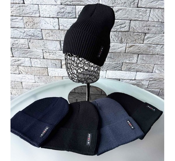 Шапка мужская 5 шт (55-57 р) вязка ML903_151068