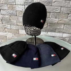 Шапка мужская 5 шт (норма) вязка/флис ML903_151073