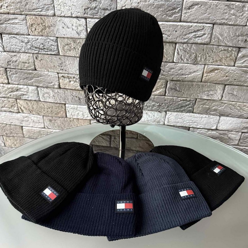 Шапка мужская 5 шт (норма) вязка/флис ML903_151073