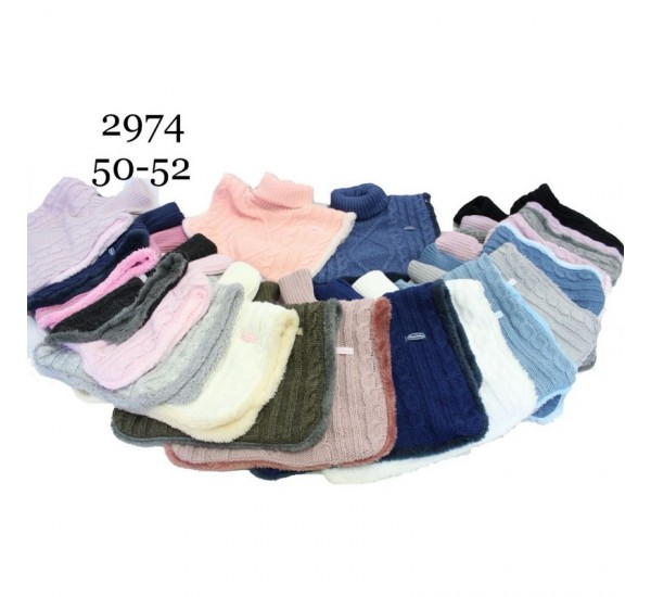 Манишка детская 5 шт (50-52 р) вискоза ML903_2974