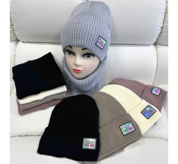 Комплект детский 5 шт (54 р) вязка/флис ML903_141044