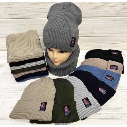 Комплект детский 5 шт (54-56 р) вязка/флис ML903_141053