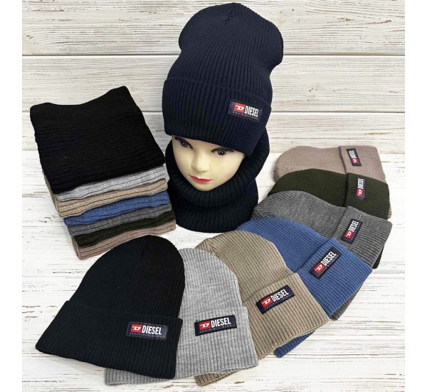 Комплект детский 5 шт (54-56 р) вязка/флис ML903_141055