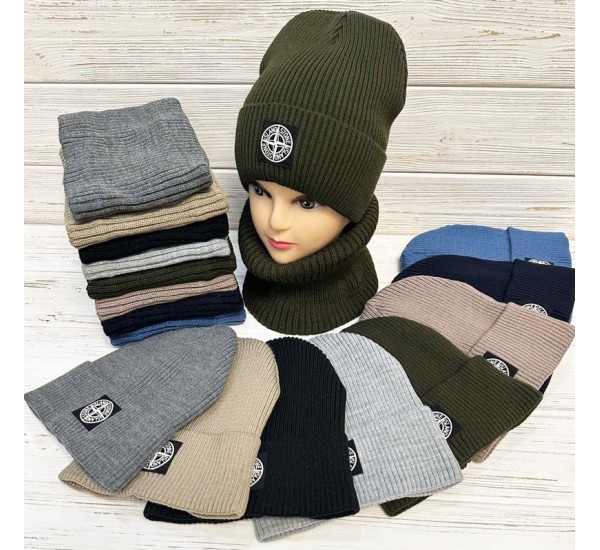 Комплект детский 5 шт (54-56 р) вязка/флис ML903_141056