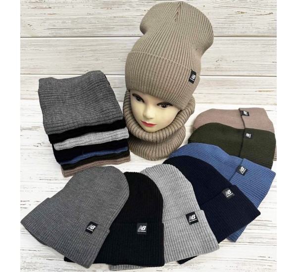 Комплект детский 5 шт (54-56 р) вязка/флис ML903_141057