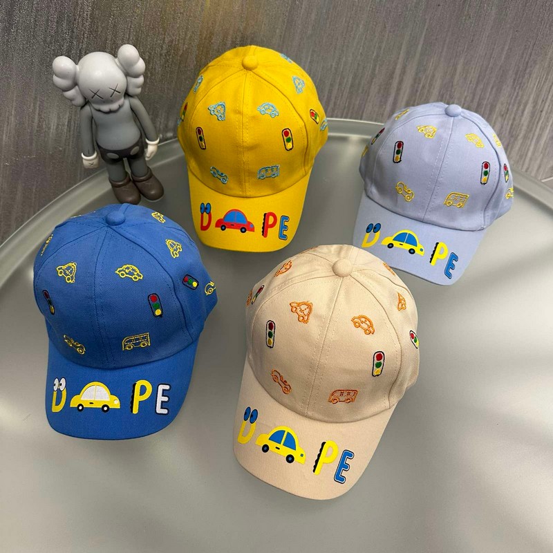 Бейсболка дитяча 5 шт (52 р) бавовна ML903_190344