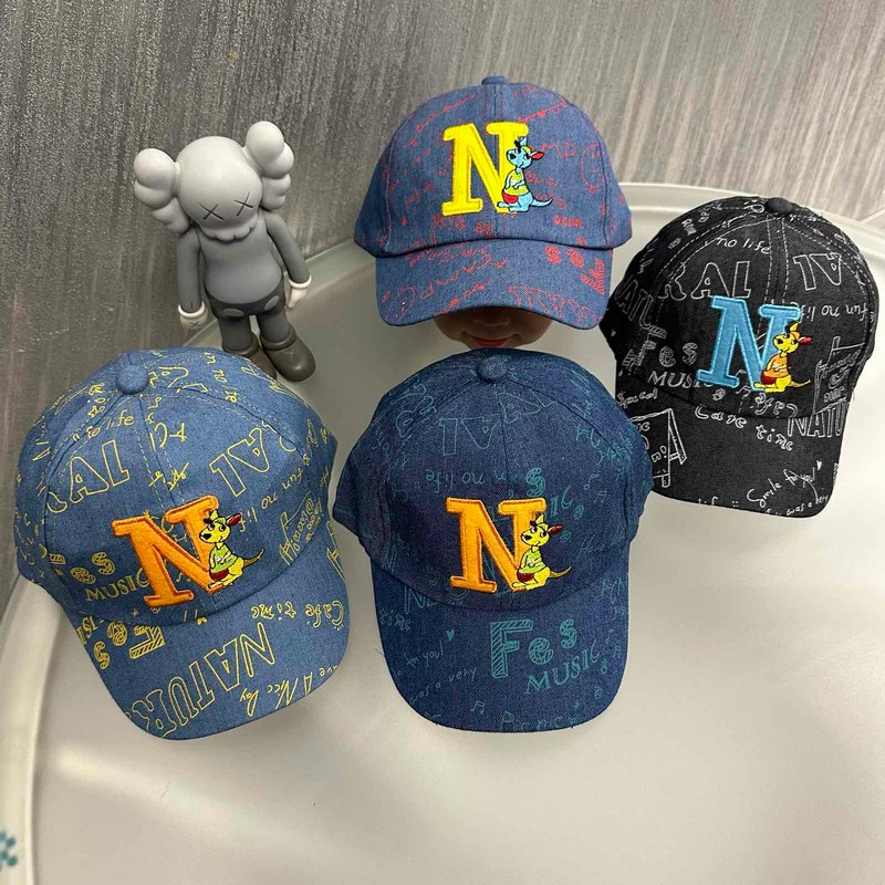 Бейсболка дитяча 5 шт (50-52 р) бавовна ML903_190362