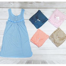 Нічна сорочка жіноча, бавовна 5 шт (48-56 р) MuK_309