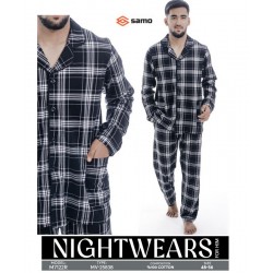 Пижама мужская, хлопок 5 шт (48-56 р) MuK_7122d