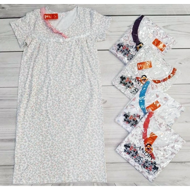 Нічна сорочка жіноча, бавовна 5 шт (48-56 р) MuK_020