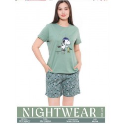 Пижама женская, хлопок 5 шт (48-56 р) MuK_28858