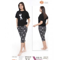 Пижама женская, хлопок 5 шт (48-56 р) MuK_27717