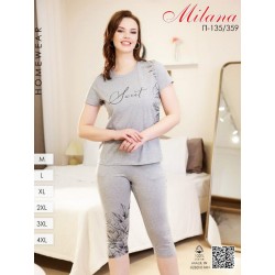 Пижама женская, хлопок 6 шт (M-4XL) MuK_135/359