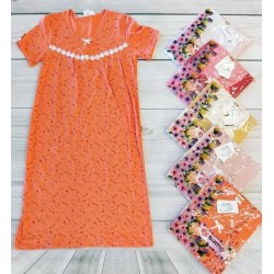 Нічна сорочка жіноча, бавовна 5 шт (48-56 р) MuK_2157D