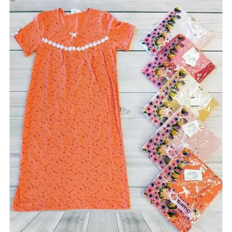 Нічна сорочка жіноча, бавовна 5 шт (48-56 р) MuK_2157D