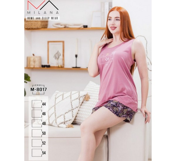 Піжама жіноча, бавовна 6 шт (44-54 р) MuK_8017