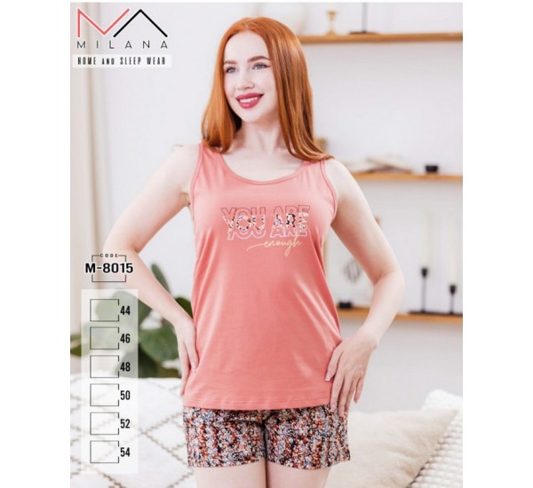 Піжама жіноча, бавовна 6 шт (44-54 р) MuK_8015