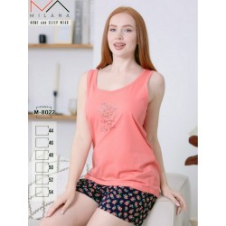 Піжама жіноча, бавовна 6 шт (44-54 р) MuK_8022