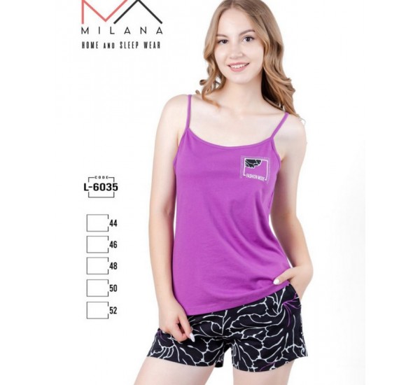 Піжама жіноча, бавовна 5 шт (44-52 р) MuK_6035