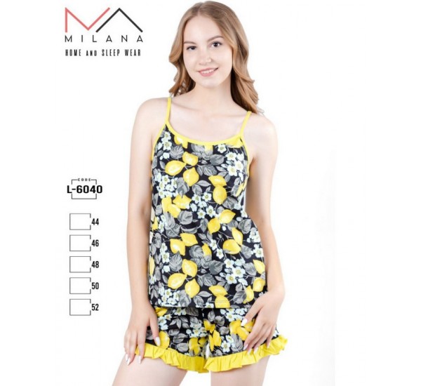Піжама жіноча, бавовна 5 шт (44-52 р) MuK_6040