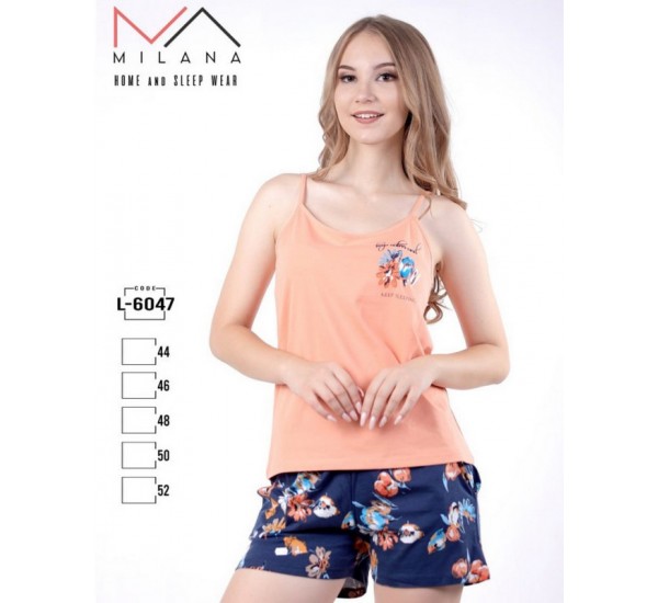 Піжама жіноча, бавовна 5 шт (44-52 р) MuK_6047