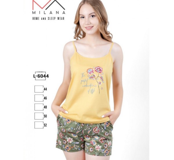Піжама жіноча, бавовна 5 шт (44-52 р) MuK_6044