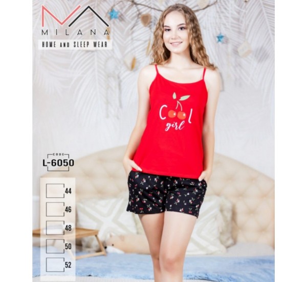 Піжама жіноча, бавовна 5 шт (44-52 р) MuK_6050