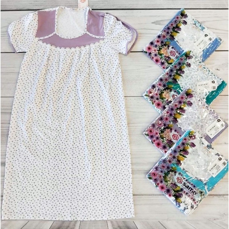 Нічна сорочка жіноча, бавовна 5 шт (48-56 р) MuK_2158