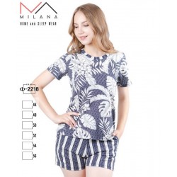 Піжама жіноча, бавовна 6 шт (44-54 р) MuK_2218