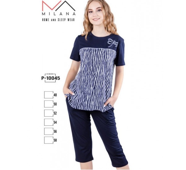 Піжама жіноча, бавовна 6 шт (48-58 р) MuK_10045