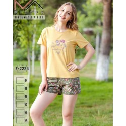 Піжама жіноча, бавовна 6 шт (44-54 р) MuK_2224
