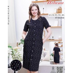 Халат жіночий, бавовна 6 шт (46-56 р) MuK_01/016