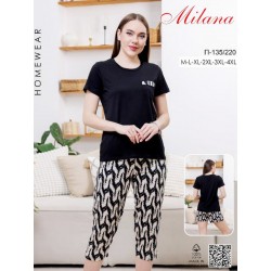 Піжама жіноча, бавовна 6 шт (M-4XL) MuK_135/220