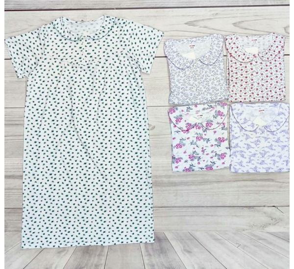 Ночная рубашка женская, хлопок 5 шт (48-56 р) MuK_523