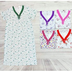 Нічна сорочка жіноча, бавовна 5 шт (48-56 р) MuK_336