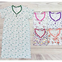 Нічна сорочка жіноча, бавовна 5 шт (48-56 р) MuK_303
