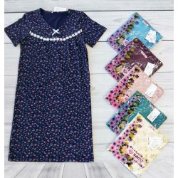 Нічна сорочка жіноча, бавовна 5 шт (48-56 р) MuK_2102D